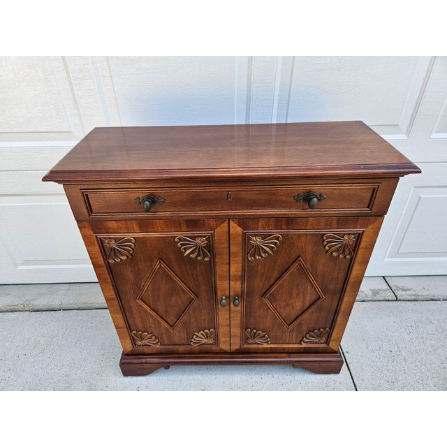 Late 20th Century CTH Sherrill Mahogany Neoclassical Style Cabinets For Sale - Image 5 of 14