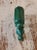Green Malachite Carved & Polished Rhinoceros Shaped Stone For Sale - Image 8 of 11