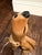 Max Alvarez Signed New Mexico Folk Art Carved Wood Coyote Sculpture For Sale - Image 9 of 10
