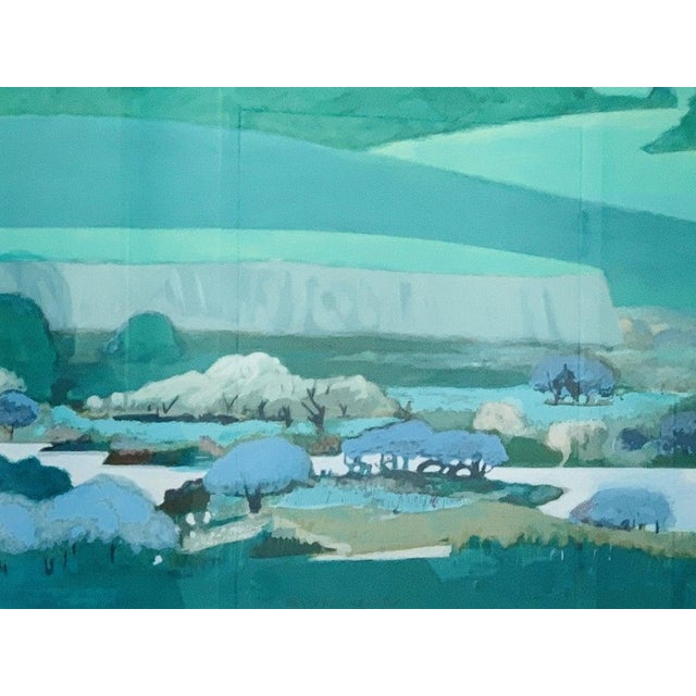 Paper Limited Edition Lithograph by Keith Finch 27/250 Signed For Sale - Image 7 of 13