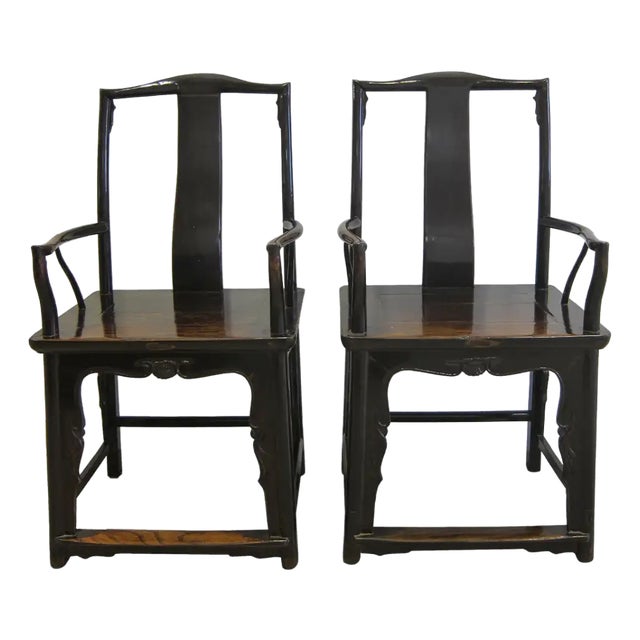 19th Century Chinese Official Hat Chair For Sale