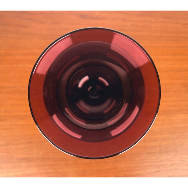 Mid-Century Modern Glass Vase by Hugo Gehlin for Gullaskruf Glasbruk, Sweden, 1950s For Sale - Image 6 of 13