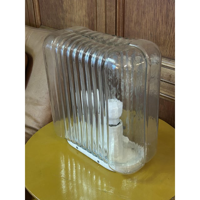 Lari Glass Table Lamp by Angelo Mangiarotti for Artemide, Italy, 1970 For Sale - Image 6 of 9