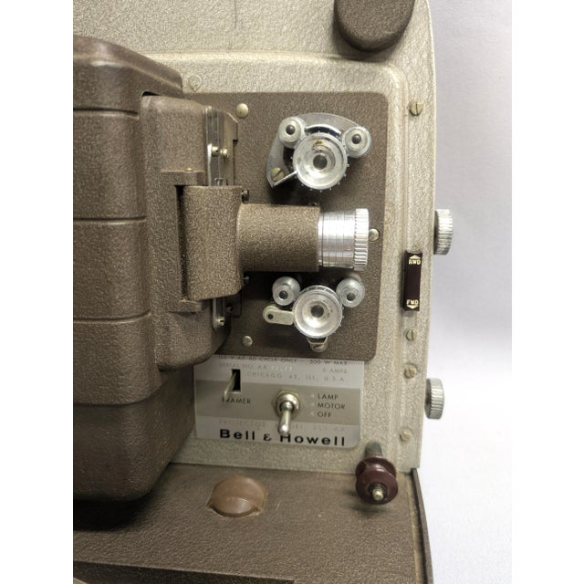 Brown Bell & Howell Super 8mm Movie Projector For Sale - Image 8 of 10