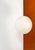 Metal High Sfera Orange Glaze Lamp from Pulpo For Sale - Image 7 of 18