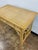 Wood Vintage Bamboo and Rattan Desk, Scandinavian For Sale - Image 7 of 16