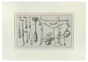 Lorenz Heister, Surgical Instruments, Etching, 1750