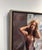Contemporary Ready to Shine by Matt Talbert | Oil on panel Portrait of a woman with curly hair posing confidently. For Sale - Image 3 of 5