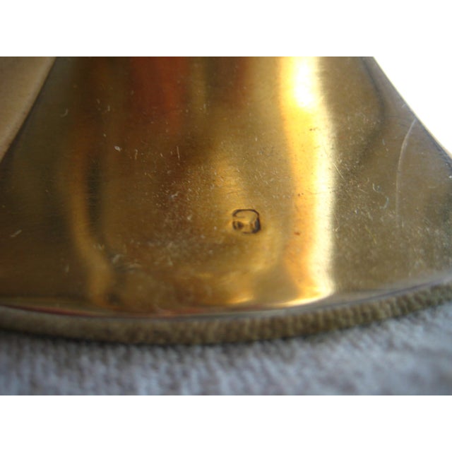 Metal French Silver-Gilt Mid 20th Century Chalice in Box For Sale - Image 7 of 13