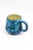 Glazed earthenware; sgraffito decoration hand-engraved on slip before firing, a cloud-effect metallic oxide glaze applied...