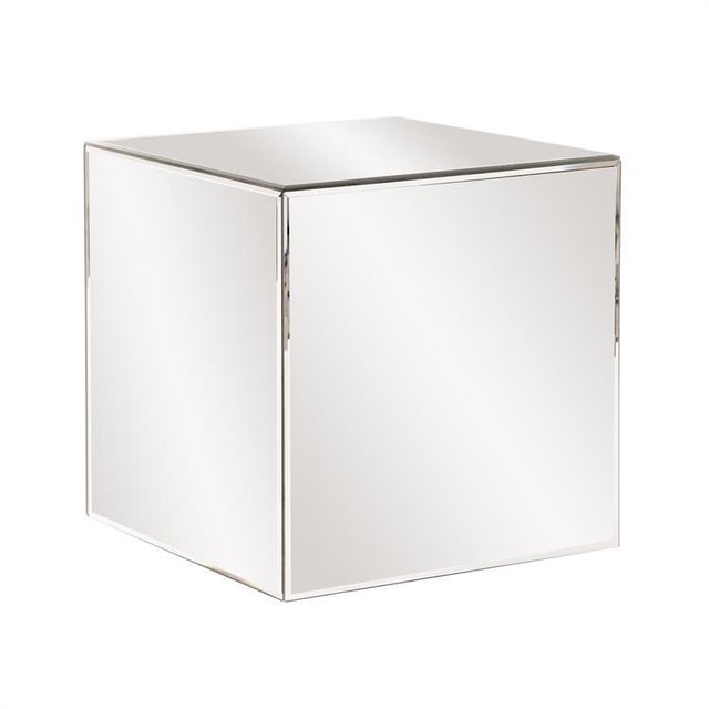 Mirrored Cube Table from Kenneth Ludwig Chicago For Sale In Chicago - Image 6 of 6