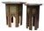 19th Century Moroccan Hexagonal Pedestal Table, 1890s, Set of 2 For Sale - Image 5 of 8
