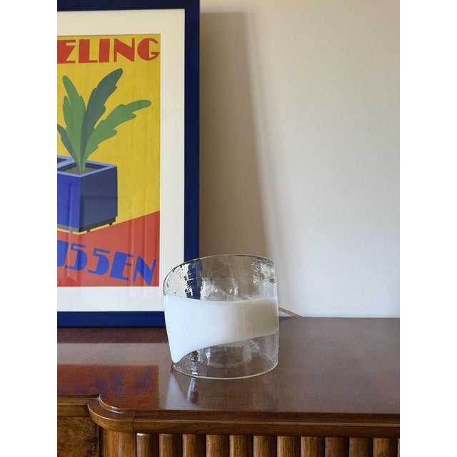 Murano Blown Glass Sculptural Table Lamp, La Murrina, Italy, 1970s For Sale - Image 9 of 18