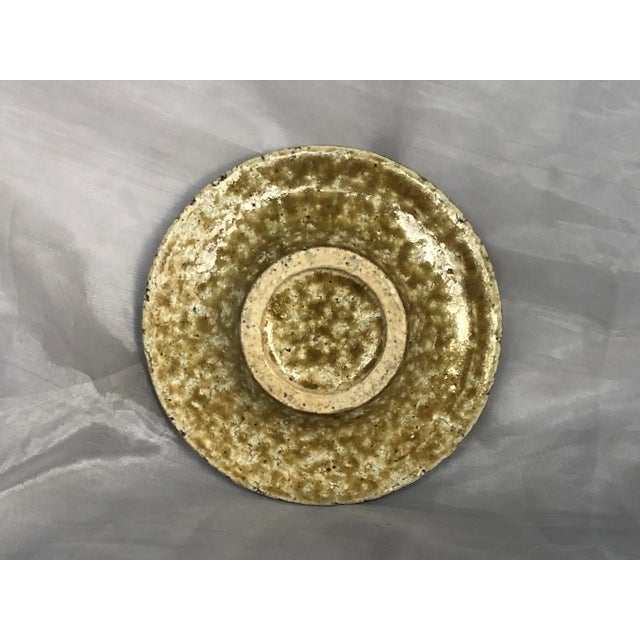 1960s Brutalist Pottery Hotel Ashtray Bowl For Sale - Image 4 of 11