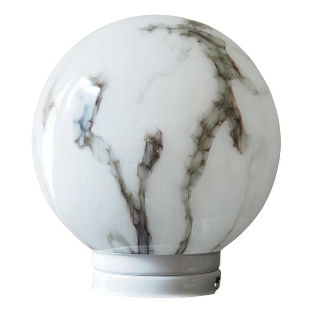 Mid-Century Sphere Table Lamp, 1970s For Sale