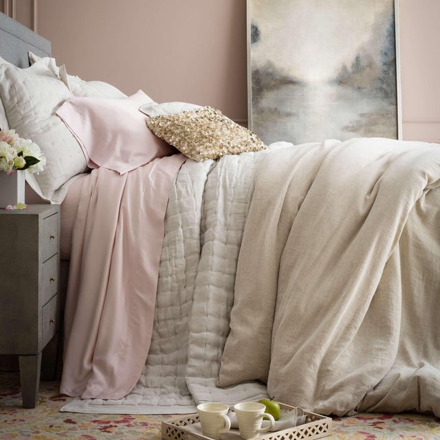 2020s Pine Cone Hill by Annie Selke Brussels Natural Quilt, Full/Queen For Sale - Image 5 of 6