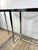 Double Console Table in Chromed Metal and Glass, 2000s For Sale - Image 11 of 13