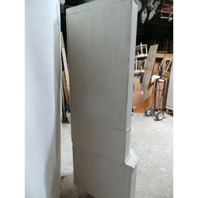 Gustavian (Swedish) Swedish Gustavian Style 4 Door Corner Cabinet For Sale - Image 3 of 8