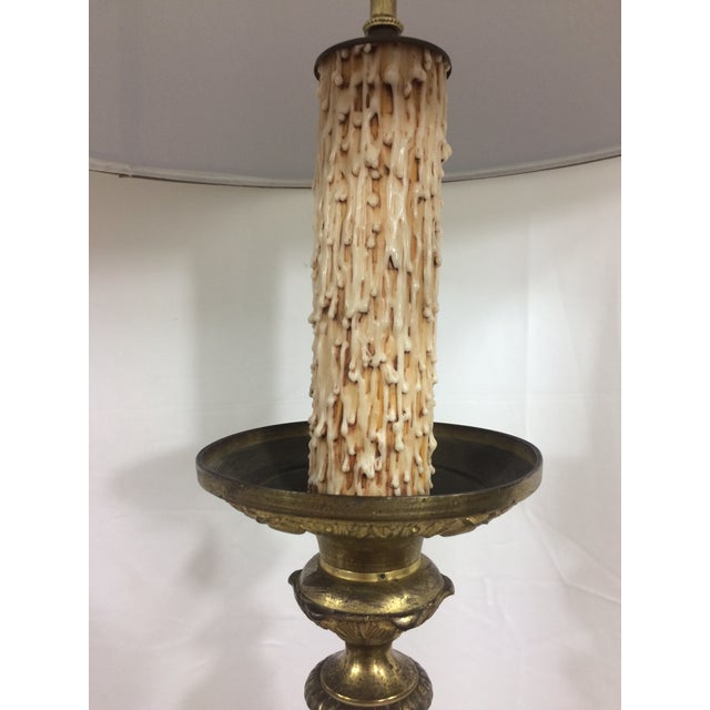 19th Century French Pricket Lamps - a Pair For Sale - Image 6 of 10