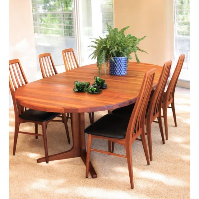 Eva Chair in Teak with Leather by Niels Kofoed for Koefoeds Møbelfabrik, 1960s For Sale - Image 16 of 18