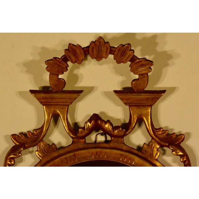 Spanish Religious Reverse Painting Saint Joseph With the Christ Child For Sale - Image 4 of 8