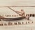 This beautiful drawing in charcoal and sepia conte crayon is a beautiful Mid-Century Modern example of simplicity and...