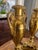 Metal Mid 19th Century Gilt Bronze Neoclassical Louis XVI Double Handle Urn Lamps With Paw Feet - A Pair For Sale - Image 7 of 12