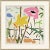Contemporary Posey Framed Art Print by Dana Gibson For Sale - Image 3 of 3