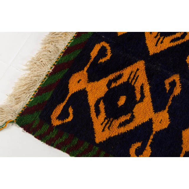 Vintage Anatolian Wool Rug For Sale - Image 4 of 10