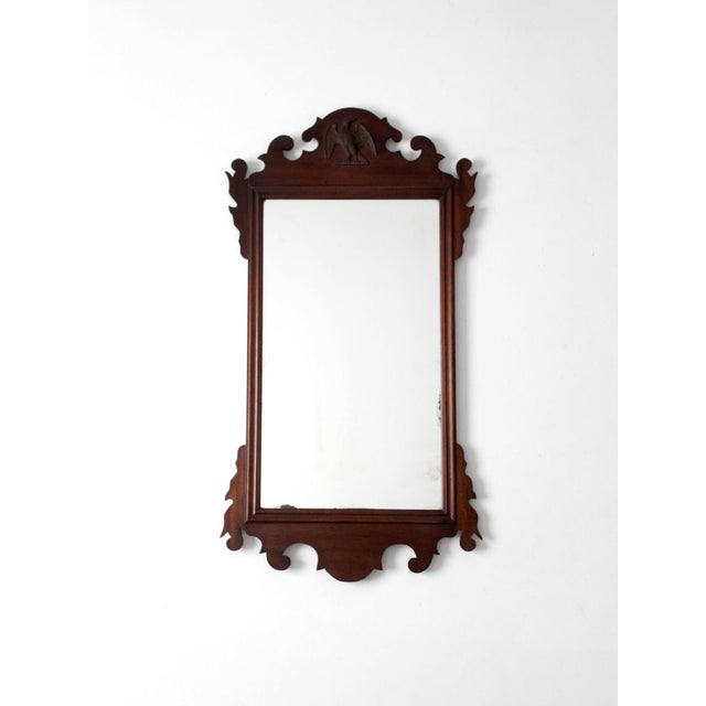 Antique Federal Revival Eagle Mirror For Sale - Image 11 of 14