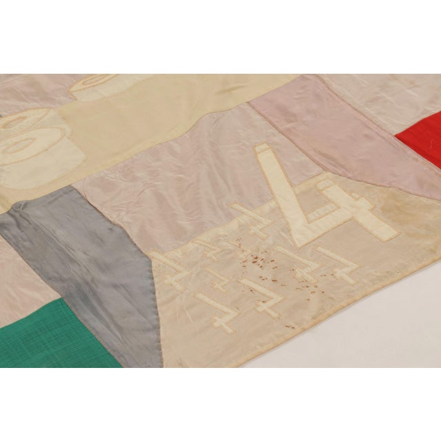 Late 20th Century Rug & Kilim’s Contemporary Astronomical Tapestry in Polychromatic Hues For Sale - Image 5 of 10