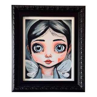 Late 20th Century The World Through My Eyes Signed and Numbered Giclée on Canvas With Hand-Embellishment. For Sale