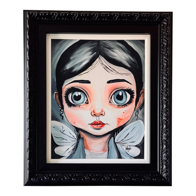 Late 20th Century The World Through My Eyes Signed and Numbered Giclée on Canvas With Hand-Embellishment. For Sale