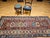 Textile Antique Caucasian Kazak Runner, Handwoven Wool, Medallion Geometric Design, 4' x 10' For Sale - Image 7 of 18