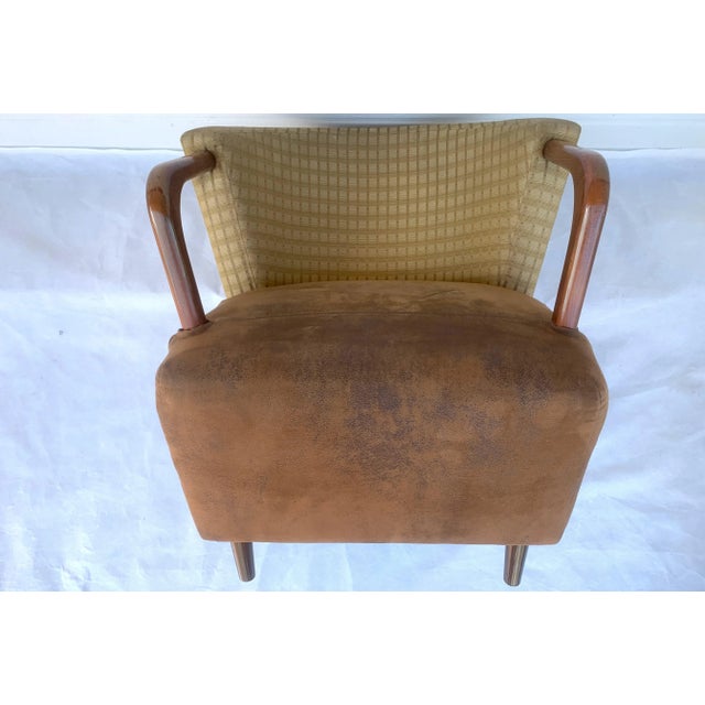 1950s Art Deco Modernist Armchair, 1930s-1950s For Sale - Image 5 of 18