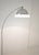 Mid-Century Modern Italian Chromed Brass and Acrylic Glass Arch Floor Lamp, 1970s For Sale - Image 11 of 18