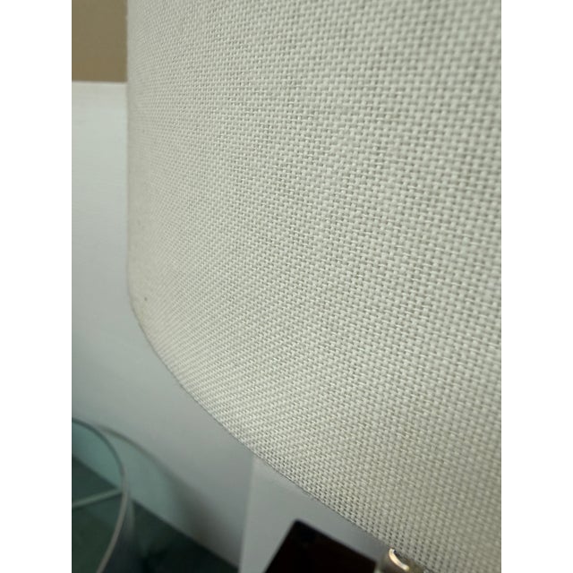 Hollywood Regency Acrylic Orb Table Lamp For Sale - Image 11 of 12