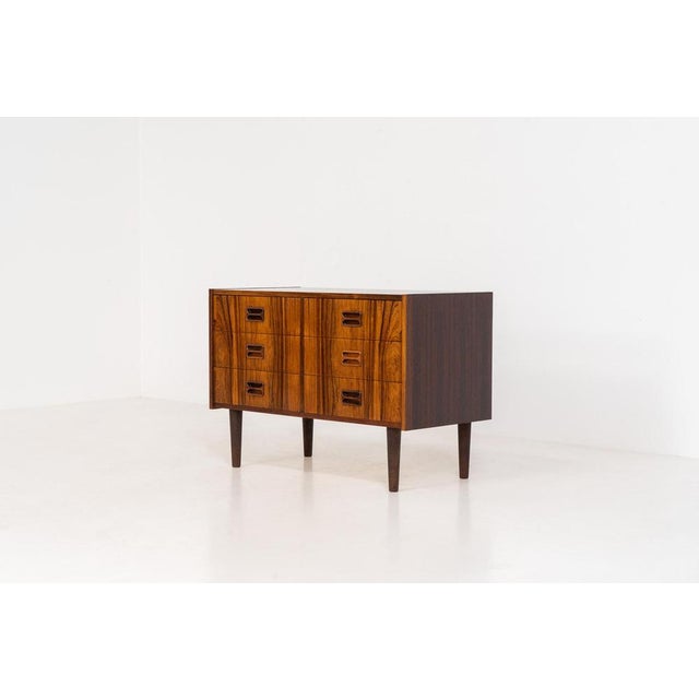 Rosewood Chest of Drawers by Niels J. Thorsø For Sale - Image 3 of 11