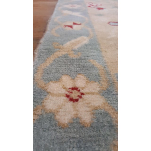 Indian Vintage Indian Agra Carpet For Sale - Image 3 of 18
