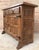 20th Century Catalan Baroque Carved Walnut Tuscan Two Drawers Credenza or Buffet For Sale - Image 4 of 9