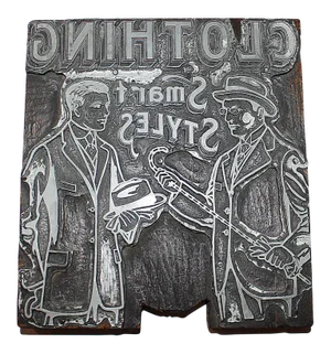 Advertising Engraver's Plate
