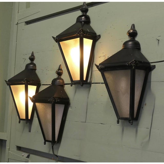 1960s Wall Lanterns, 1960s, Set of 4 For Sale - Image 5 of 8