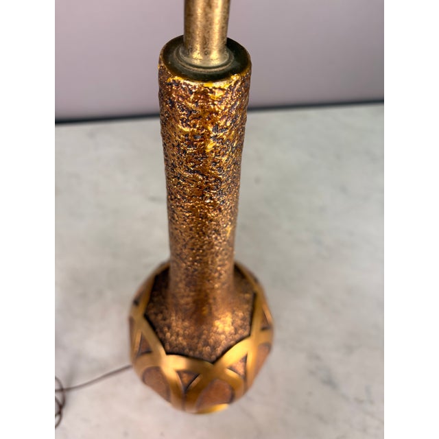 Vintage Fortune Lamp Co. Gilt Genie Bottle Table Lamp For Sale In New York - Image 6 of 8