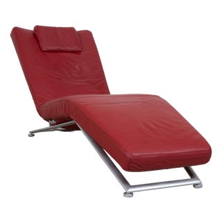 Jeremiah Lounger in Red from Koinor For Sale