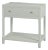 Nora 30 in. W Rectangular Wood 1 Drawer Wide Nightstand with Lower Open Shelf, Sage Green For Sale