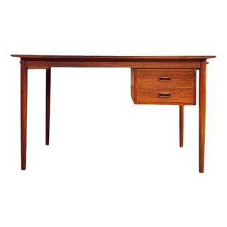Teak Desk by Arne Vodder for H. Sigh & Son Spottrup, 1960s For Sale
