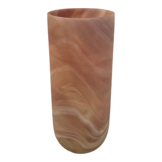 Tall Blush Vase For Sale