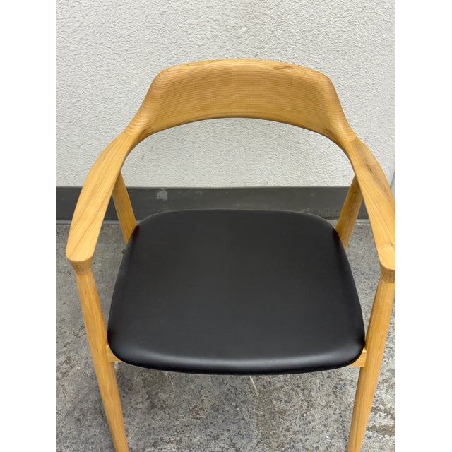 Wood Hiroshima Armchair From Interior Icons For Sale - Image 7 of 12