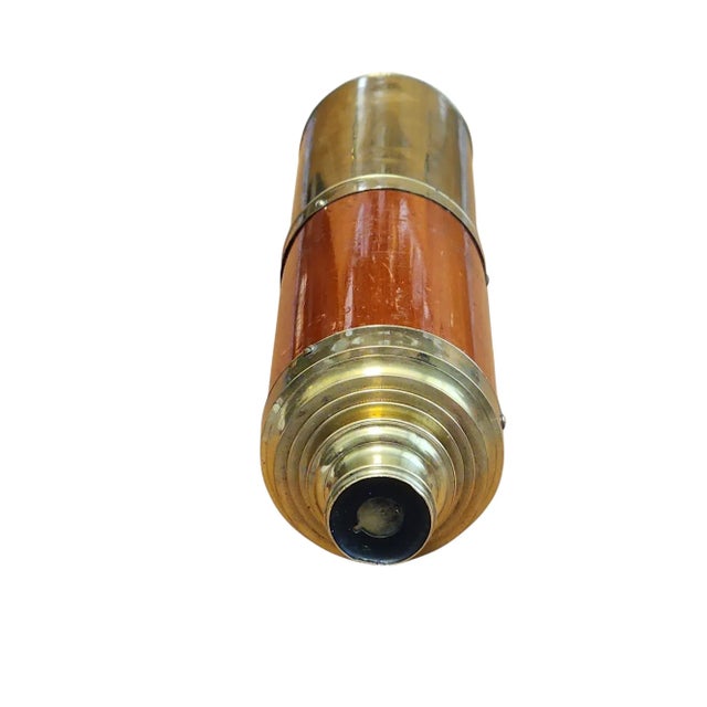 19th Century Dolland of London Brass Draw Telescope For Sale - Image 10 of 12