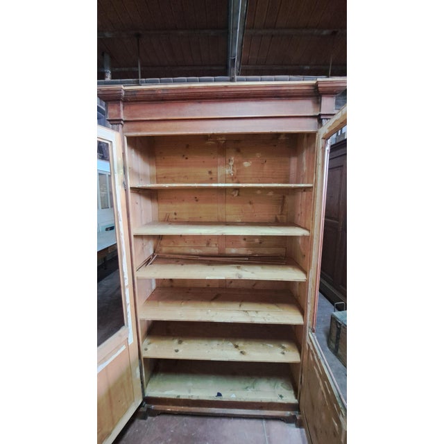 Wood Antique Toscana Bookcase, 1890s For Sale - Image 7 of 10